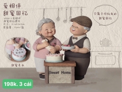 Tượng "Đồng hành tình yêu-Kỷ niệm ngọt ngào" W1041-5