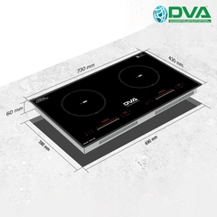 BẾP TỪ ĐÔI DVA 88I