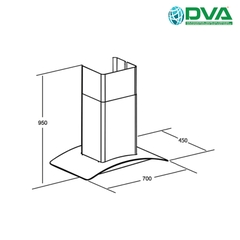 MÁY HÚT MÙI DVA 027HCC