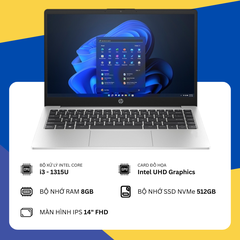 HP 240 G10 - B73TJAT (i3-1315U/8GB RAM/SSD 512GB/14" FHD)
