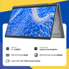 Dell Latitude 7420 2-in-1 (i7-1185G7/16GB RAM/SSD 256GB/14" FHD Multi-Touch/Vỏ Aluminum)