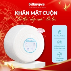 01 Khăn Mặt Cuộn Silkwipes bao bì mặt cười TL 200gram (có túi) - C1