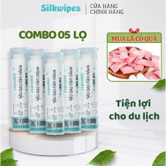 Combo 05 Lọ Khăn Mặt Nén 10 Viên - L5
