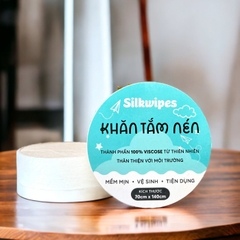 COMBO 04 Món - Khăn mặt cuộn, khăn nén hộp 30 viên, lọ nén 10 viên và 01 khắn tắm nén - CKTHL1