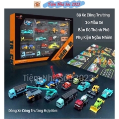 Set xe tổng hợp mã KX599-38 16pcs