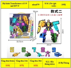 Đội hình Transformers số 5-9 mã 8337-9