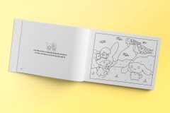 Tô màu Cinnamoroll Sanrio - Cinnamoroll dịu dàng và Sanrio dễ thương