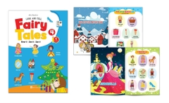 Bộ truyện tranh tư duy hình ảnh tiếng Anh Fairy Tales (Bộ 4 cuốn)