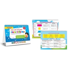 Bộ lịch công thức giải nhanh toán tiểu học (Phiên bản 5.0)