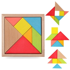 Targram 7 mảnh (ghép gỗ) size 18x18 (150 Bộ/thùng)