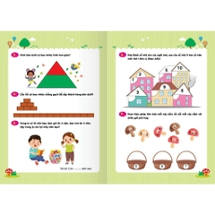 Sách trò chơi toán học - rèn luyện tư duy 2 cuốn