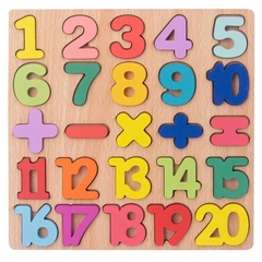 Bảng nổi mỏng số 1-20 sz 20*20