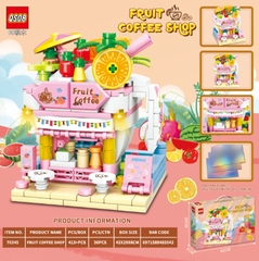 (Giá Đã bao gồm VAT) - Bộ xếp hình cửa hàng nước ép cam 413pcs mã 70345