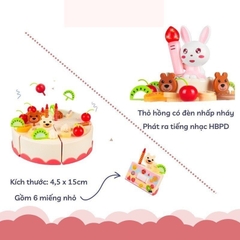 Bánh sinh nhật G675A(có nhạc có đèn)
