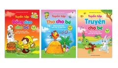 Bộ tuyển tập đồng giao, thơ, truyện cho bé