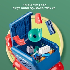 Xe tải khủng long chở lego mã 9628