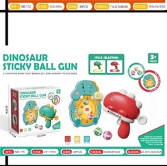Súng bắn bóng dính xanh đỏ
