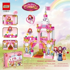 Bộ xếp hình lâu đài 200pcs mã 20050