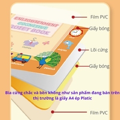Bóc dán vàng (bóc dán thông minh 17 chủ đề)
