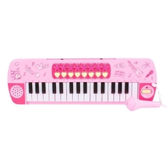 Đàn Piano có míc mã 3206 xanh or hồng (có nhạc có đèn)