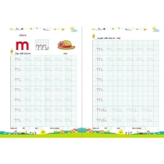 Bé tập tô tập viết chữ to