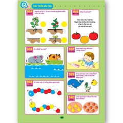 Bộ 4 cuốn phát triển trí tuệ 1088 3-4 tuổi