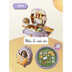 vali nghề-HY-21-22-23-24-25 (nấu ăn, bác sĩ, trang điểm, đất nặn, khoa học) (36 Bộ/thùng)