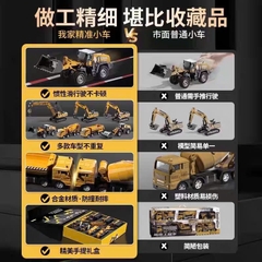 Set xe công trình hợp kim mã 9988-118 (10 Bộ/thùng)