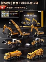 Set xe công trình hợp kim mã 9988-118 (10 Bộ/thùng)