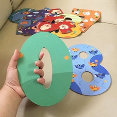 Bộ xếp hình số đếm mã PT-SZ