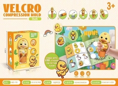 Con dấu sticker vịt vàng 100pcs