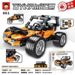 Bộ xếp hình xe địa hình 220pcs mã 861