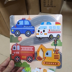 Tranh nổi 4 hình size 18*18cm