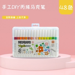 (GIÁ 1 THÙNG đã gồm VAT) - 9053A - Bút Màu Vẽ Acrylic Marker 48 màu