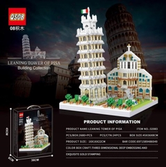 Bộ xếp hình Tháp nghiêng 2680pcs mã 32083