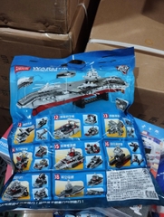 (Giá Đã bao gồm VAT) - Bộ xếp hình tàu chiến 562pcs mã 8979