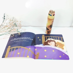 Bộ ehon cùng con khám phá thế giới động vật (song ngữ Anh - Việt) Bộ 8 cuốn