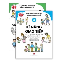 Cẩm nang sinh hoạt bằng tranh cho bé (Bộ 4 cuốn)