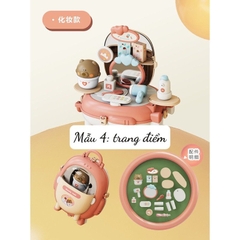 vali nghề-HY-21-22-23-24-25 (nấu ăn, bác sĩ, trang điểm, đất nặn, khoa học) (36 Bộ/thùng)