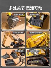 Set xe công trình hợp kim mã 9988-118 (10 Bộ/thùng)