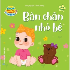 Ehon những điều kỳ diệu về cơ thể bé (0-6t) - Bộ 3 cuốn