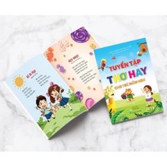 Tuyển tập thơ hay cho trẻ mầm non