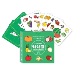 Game nhanh tay nhanh mắt chủ đề hoa quả, rau củ mã JS230C (240 Bộ/thùng)