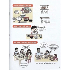 Cẩm nang sinh hoạt bằng tranh cho bé (Bộ 4 cuốn)