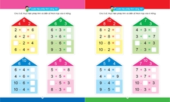 Bộ làm toán không sợ sai 4 cuốn tặng kèm 2 bút có đầu xóa