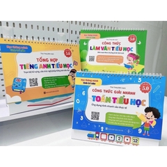 Bộ lịch công thức giải nhanh toán tiểu học (Phiên bản 5.0)
