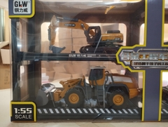 Set 4 xe công trình hợp kim mã 825A