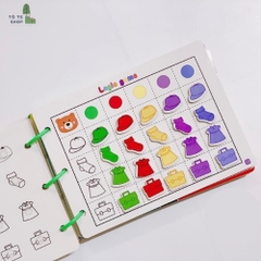 Bóc dán vàng (bóc dán thông minh 17 chủ đề)