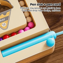 Mê cung từ tính(hình kem, số, khủng long, hộp kẹo) mã BQLMG