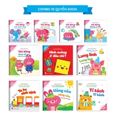 Bộ ehon kỹ năng sống song ngữ Thỏ Bông - Quét mã QR